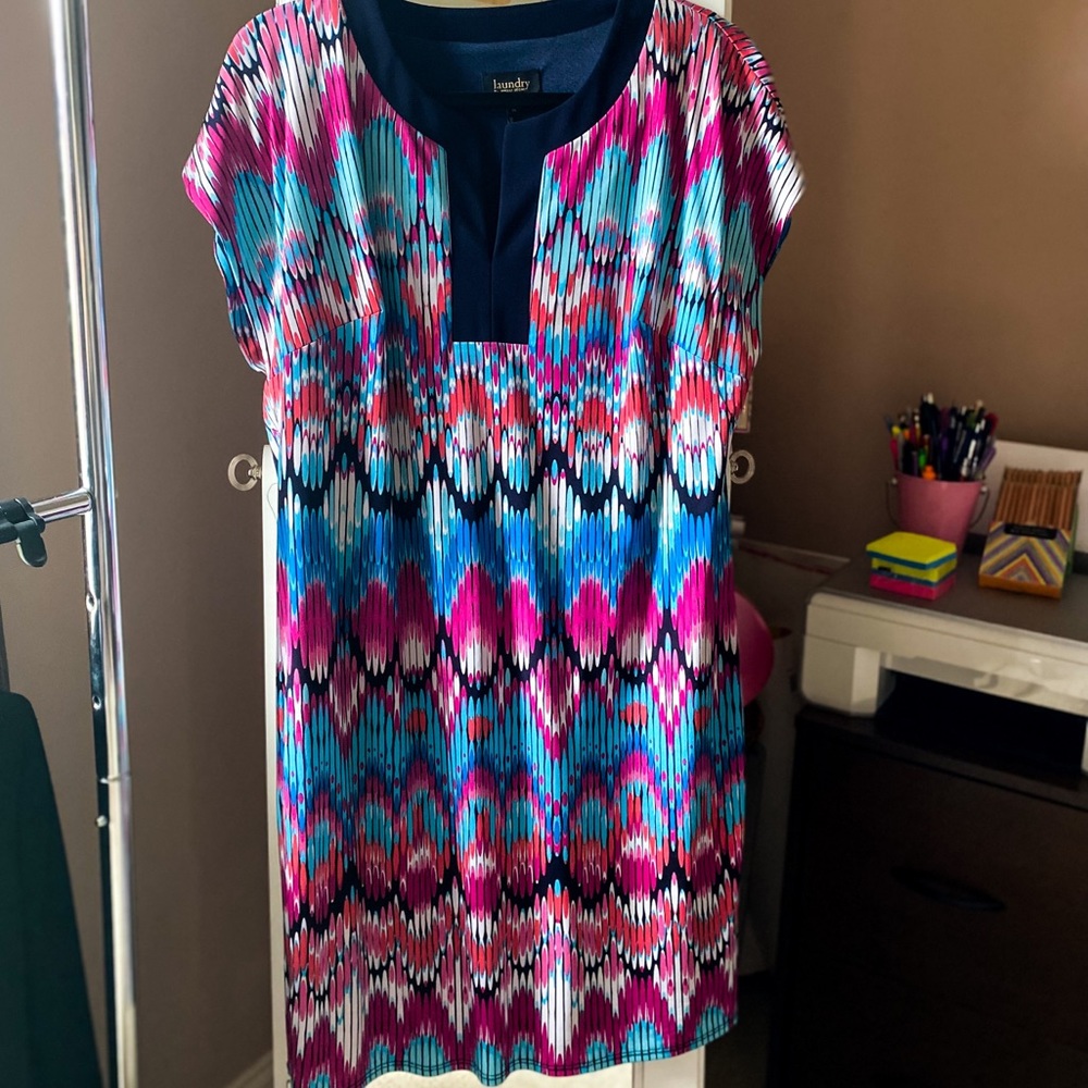 Dress from “Laundry by Shelli Segal”